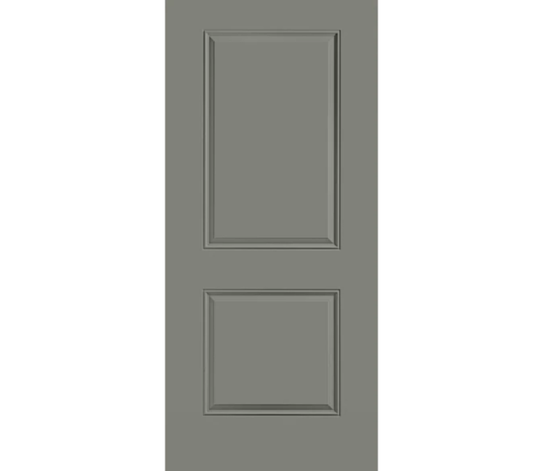 Bloomington 2 Panel Square Steel Entry Door