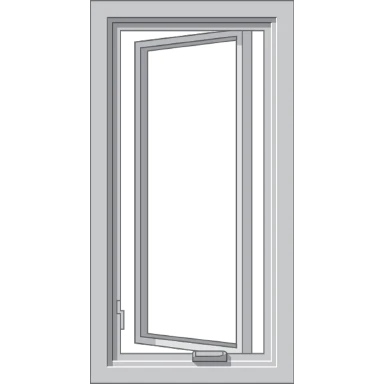 Bloomington Pella Hurricane Shield Series Vinyl Casement Window