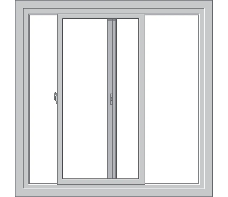 Bloomington Pella Hurricane Shield Series Vinyl Sliding Window