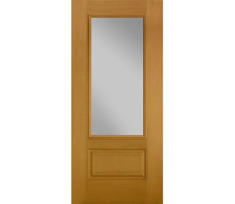 Bloomington Three Quaters light Fiberglass Entry Door